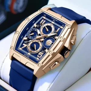 LIGE Business Watch Men Casual Sport Waterproof Chronograph Quartz