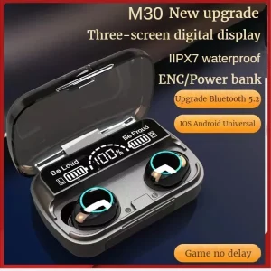 M30 tws Wireless Earbud Noise Reduction IPX7