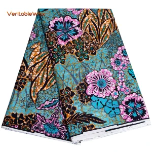 Veritable Real Wax New Original African Wax Print Fabric Wholesale A-50