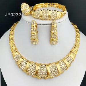Dubai Jewelry Set For Women 18K Gold Plated