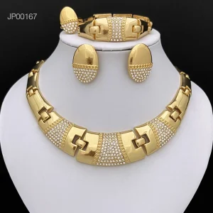 Dubai Gold Color Jewelry Set