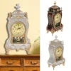Desk Alarm Clock Vintage Clock Classical Royalty