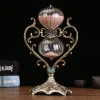 Hourglass 30/60 Minute LOVE Engraving Rotating Metal Sand Timer