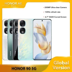 Global HONOR 90 5G 200MP Ultra-Clear Camera Snapdragon 7 Gen 1