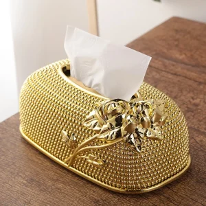 Creative Desktop Table-Top Tray European Acrylic Tissue Box
