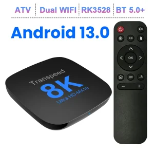 Transpeed Android 13 TV Box ATV Dual Wifi