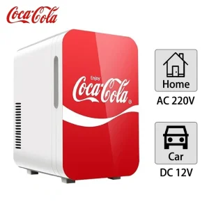 6L mini Refrigerator Portable Coca-Cola Multifunction Refrigerator