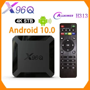 X96Q Android10 TV Box Allwinner H313 Quad Core 4K Smart TV BOX