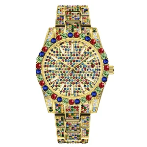 Luxury Watch sss Men Fashion Alloy Band Hip Hop Diamond Big Brand