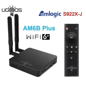 Ugoos AM6B plus Amlogic S922X-J Android 9 Smart TV Box 4GB DDR4 32GB