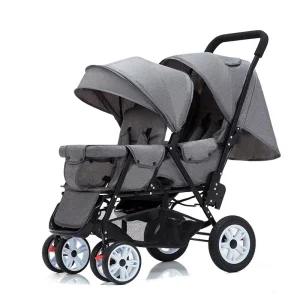 Twins Baby Stroller Can Sit and Lie Baby Carriage