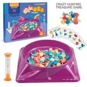 Children Crazy Hunting Treasure Board Game