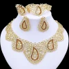 Dubai 18K Gold Plated Women Jewelry Set