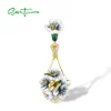 SANTUZZA Pure 925 Sterling Silver Pendant for Women