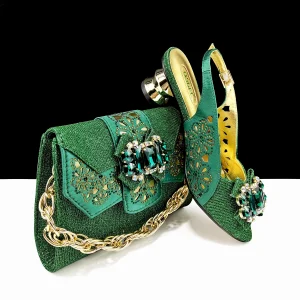 Royal Italian Fashion Shoe And Bag Set