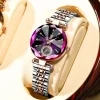 POEDAGAR Luxury Diamond Quartz Woman Wristwatch