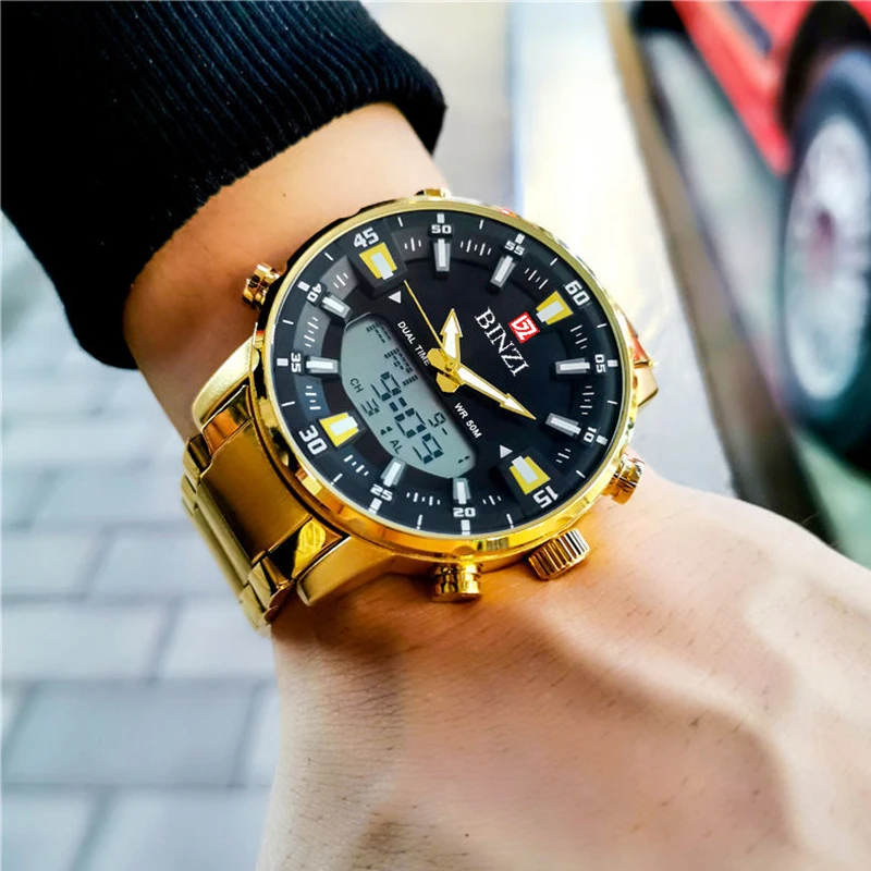 Men's Luxury Chronograph Casual Fashion Sports Wrist Watch