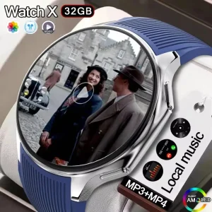 New 32G RAM Memory AMOLED 466*466 HD SmartWatch