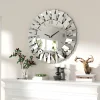 Large Modern Wall Clock 32 Inch Round Wisfor