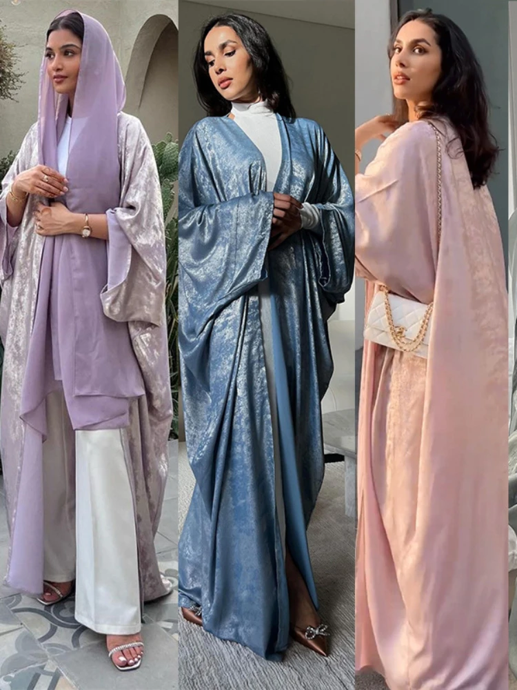Women's Eid Silky Abayas Dress