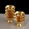 7pcs Brass Tantric Mini Drinking Bowl