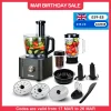 11-in-1 3.2L Bowl 1100W 3 Speeds Food processor – TopStrong