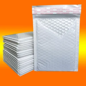 50Pcs Bubble Mailers White