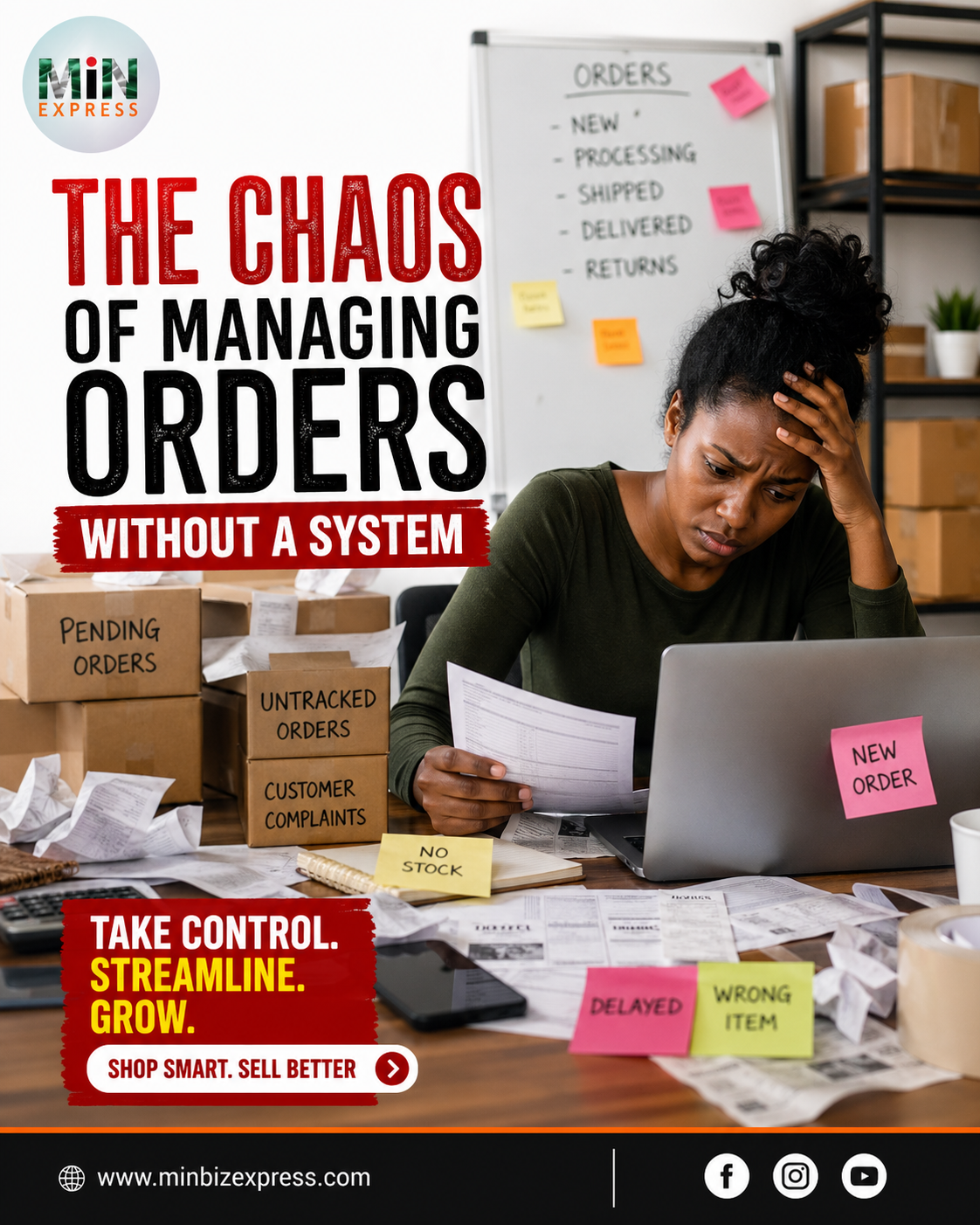 The Chaos of Managing Orders Without a Proper System