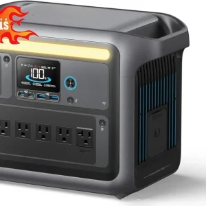 1000W Emergency Power Station with Solar Panel