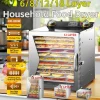Food Dehydrator with 6–18 Layers
