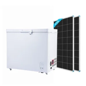 12V Portable Solar Deep Freezer, Chest Freezer for RV, Camping & Off-Grid Use”