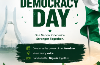Happy Democracy Day, Nigeria!